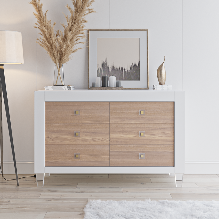 Romina - Millenario Double Dresser - Solid White-Romina image