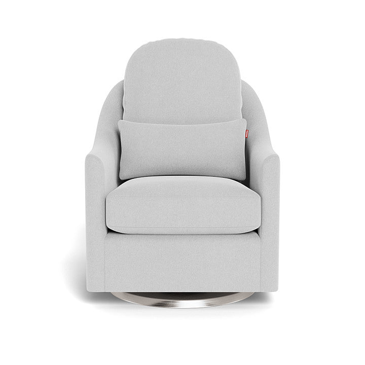 Monte design - Nessa Glider - Performance Heathered-Monte design, Brushed Steel Swivel-Monte design, Ash-Monte design image