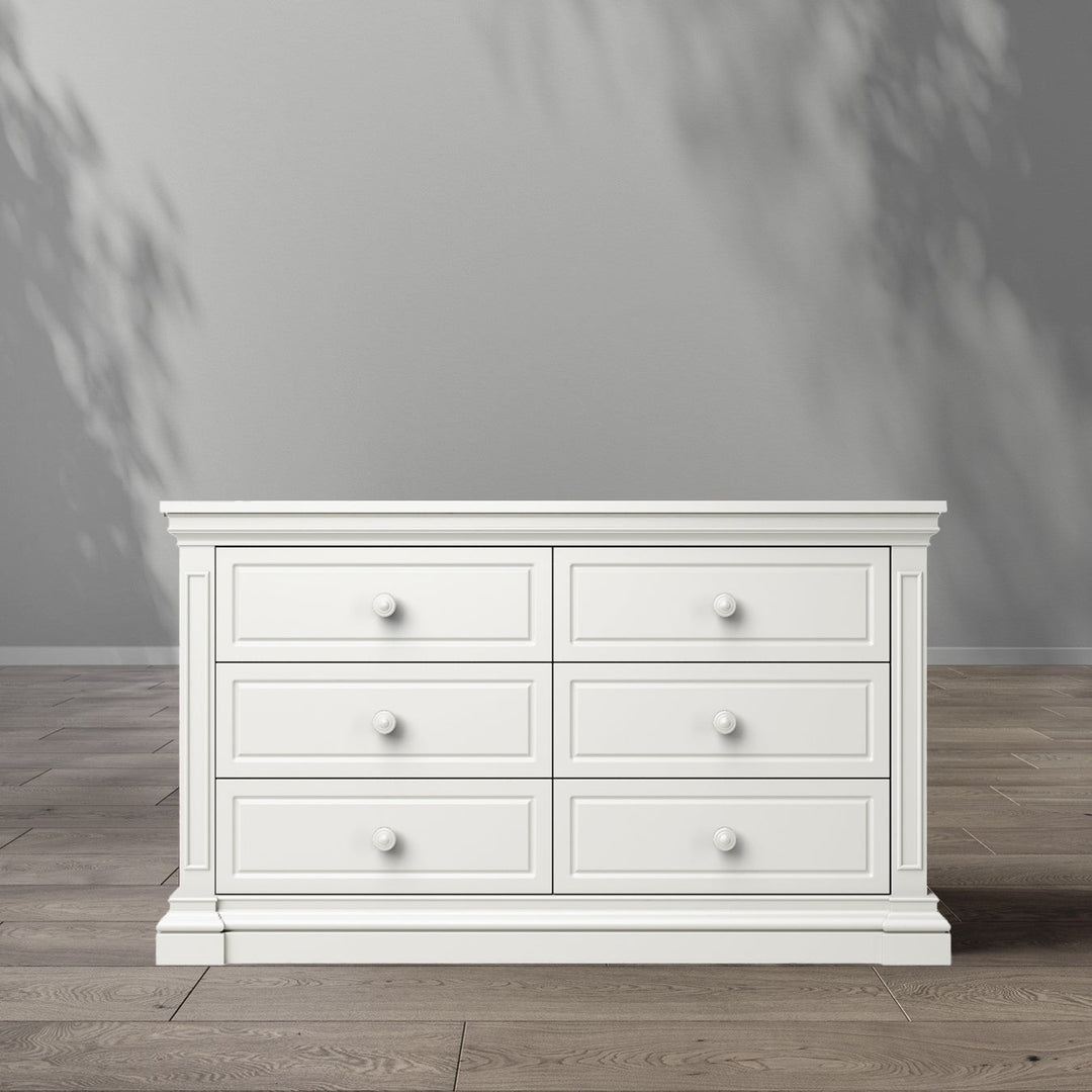 Silva Furniture - Jackson Double Dresser - White-Leander image