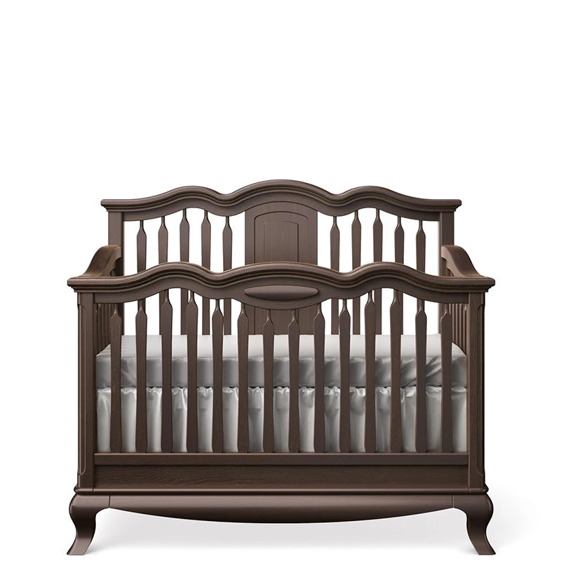 Romina - Cleopatra Convertible Crib / Open Back - Bruno Rosso-Romina image