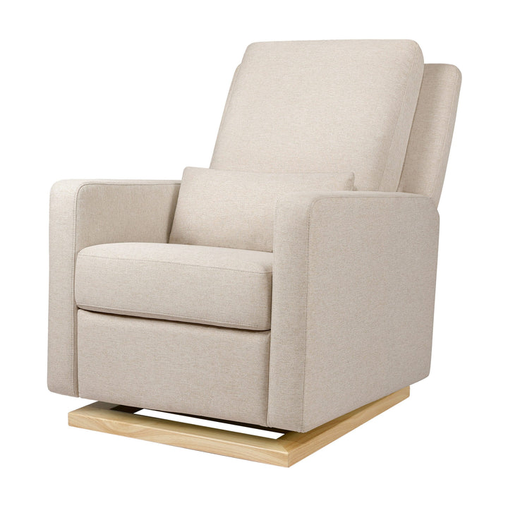Babyletto - Sigi - Performance Beach Eco-Weave with Light Wood Base-Babyletto image