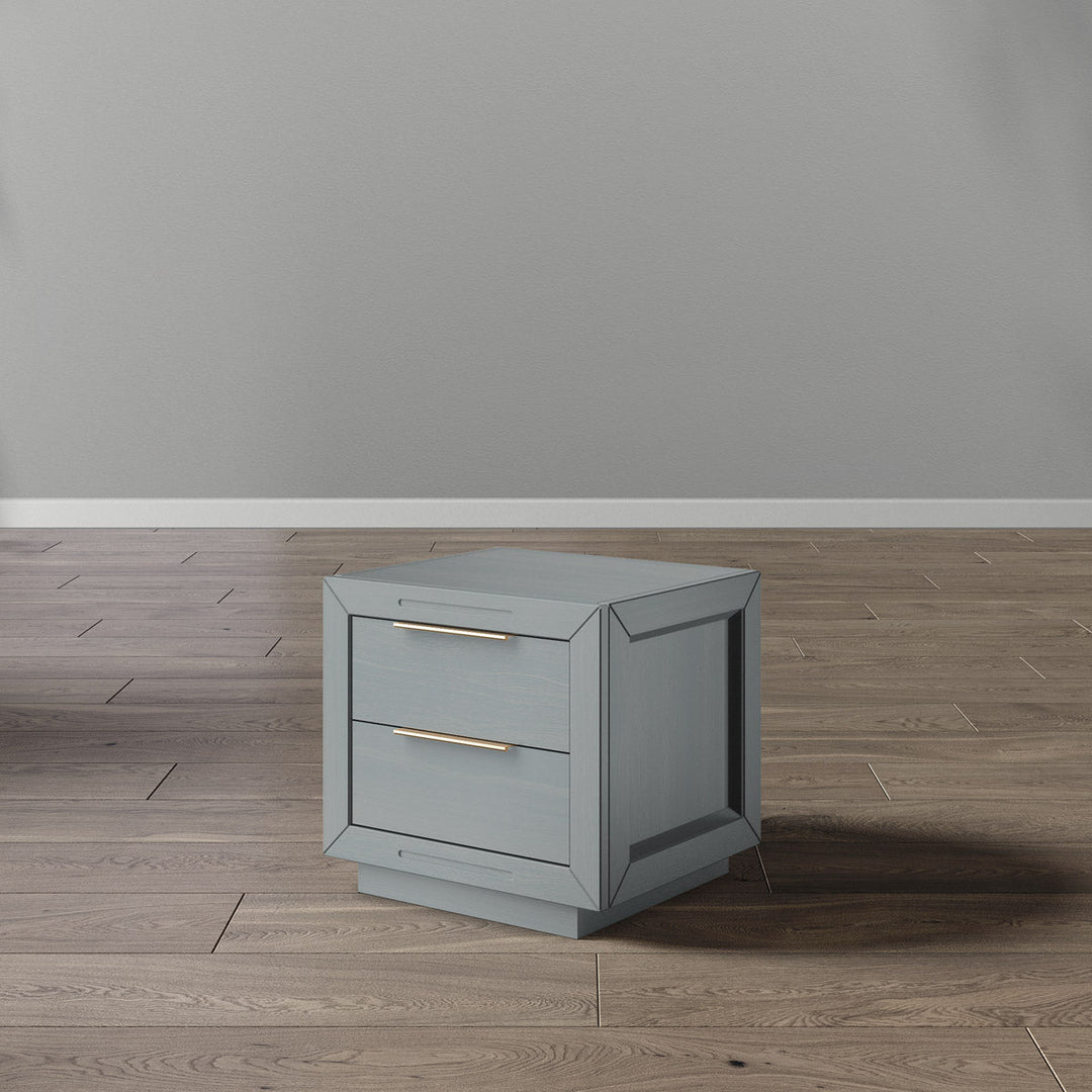 Romina - Quadro Nightstand - Washed Grey-Romina image
