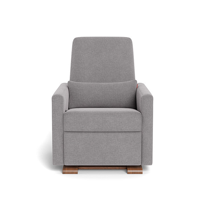 Monte design - Grano Glider Recliner - Performance Heathered-Monte design, Walnut-Monte design, Pebble Grey-Monte design image