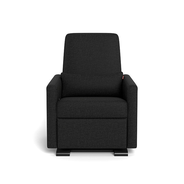 Monte design - Grano Glider Recliner - Performance Heathered-Monte design, Espresso, Black-Monte design image