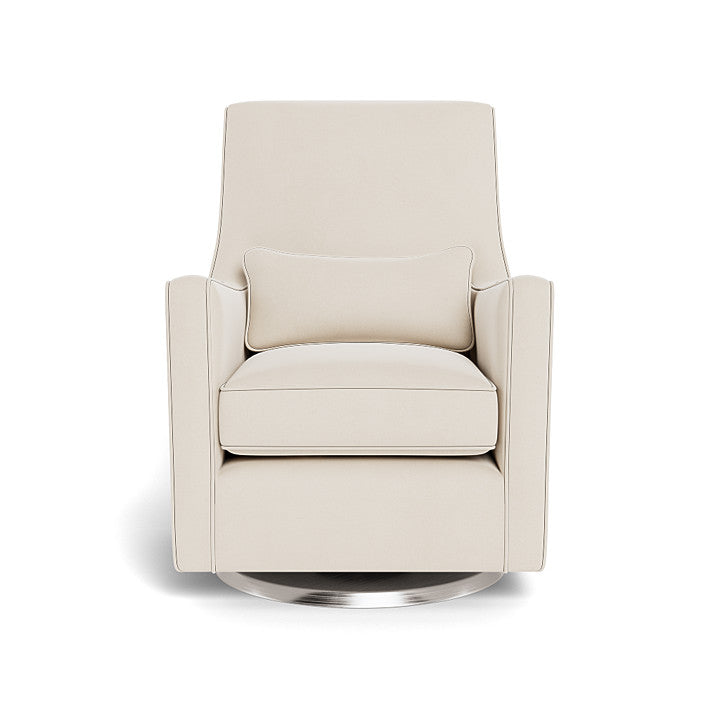 Monte design - Luca Glider - Brushed Cotton-Linen-Monte design, Brushed Steel Swivel-Monte design, Beach-Monte design image