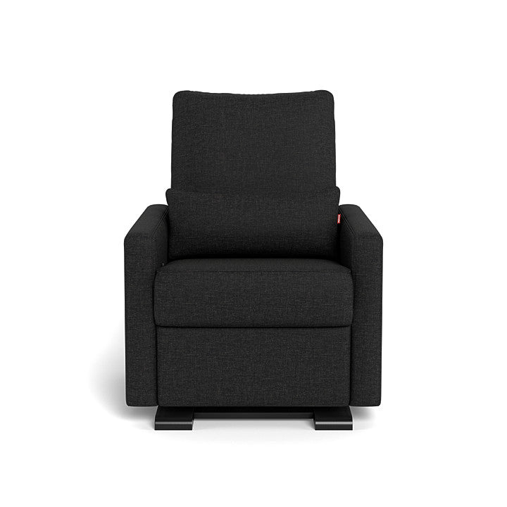 Monte design - Matera Glider Recliner - Performance Heathered-Monte design, Espresso, Black-Monte design image