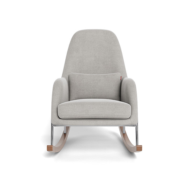 Monte design - Jackson Rocker - Chrome-Monte design, Brushed Cotton-Linen-Monte design, Smoke-Monte design image