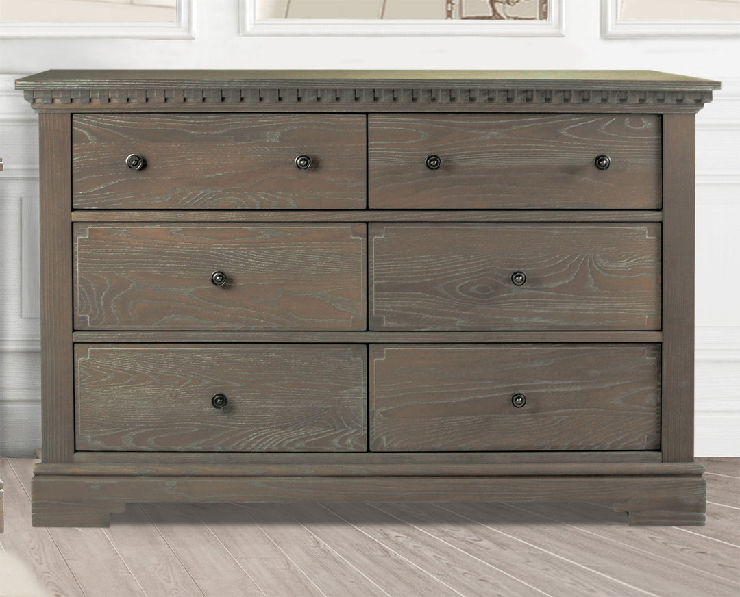 Natart - Ithaca Double Dresser - Owl (Brushed)-Natart image
