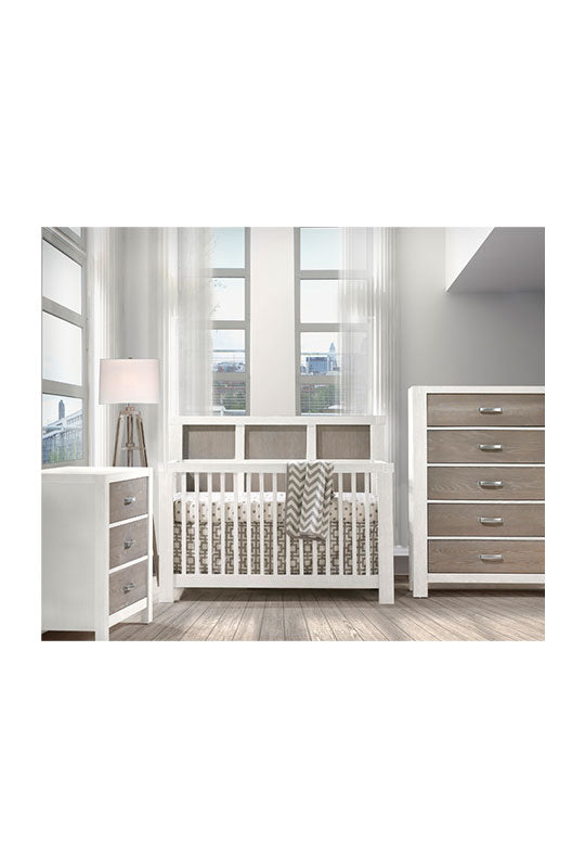 Natart - Rustico Moderno “5-in-1” Convertible Crib image 1