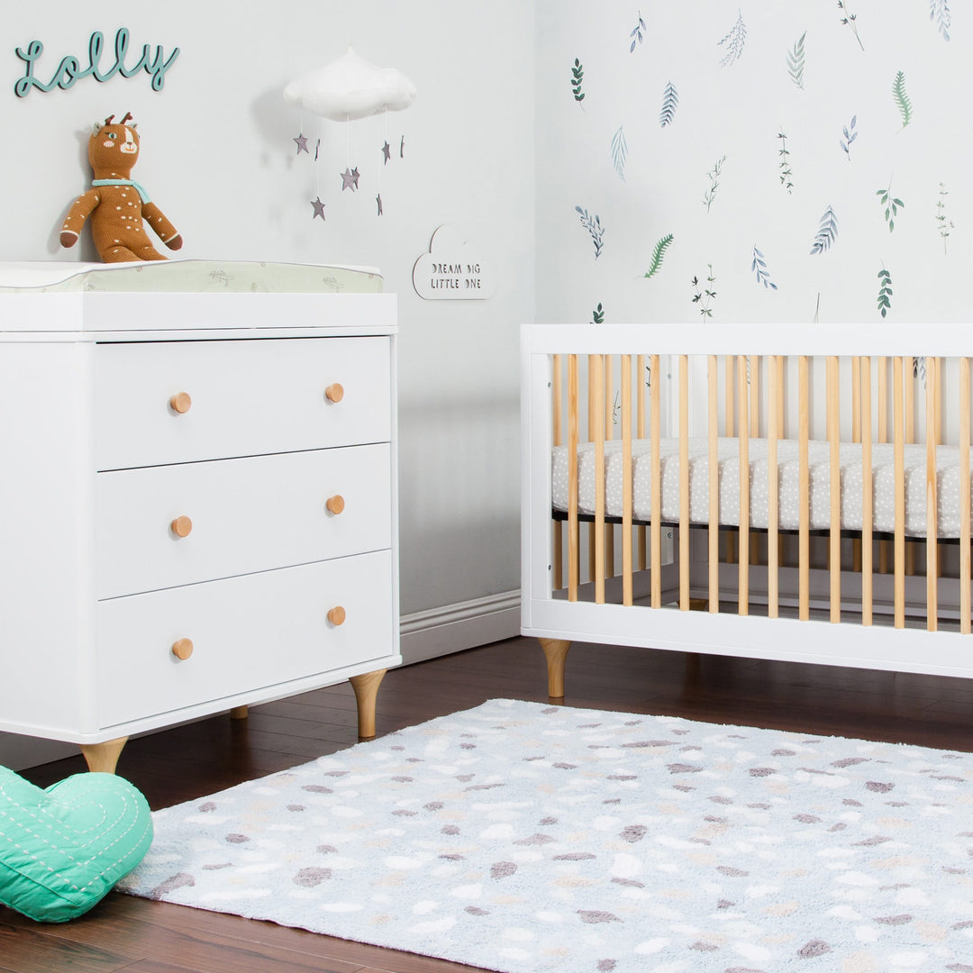 Babyletto - Lolly- 3-Drawer Changer Dresser with Removable Changing Tray image 2