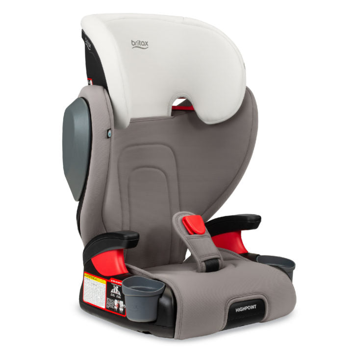 Britax - Highpoint 2-Stage Belt-Positioning Booster Seat - Grey Ombre-Britax image