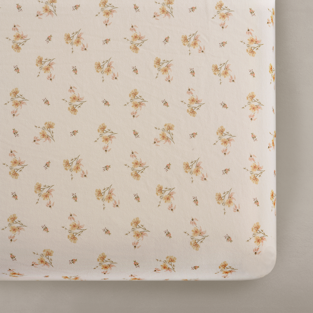 Oilo - Crib Sheets - Dainty Floral-Oilo image
