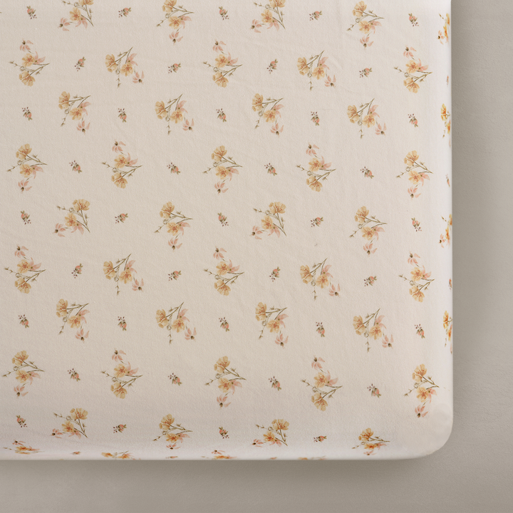 Oilo - Crib Sheets - Dainty Floral-Oilo image