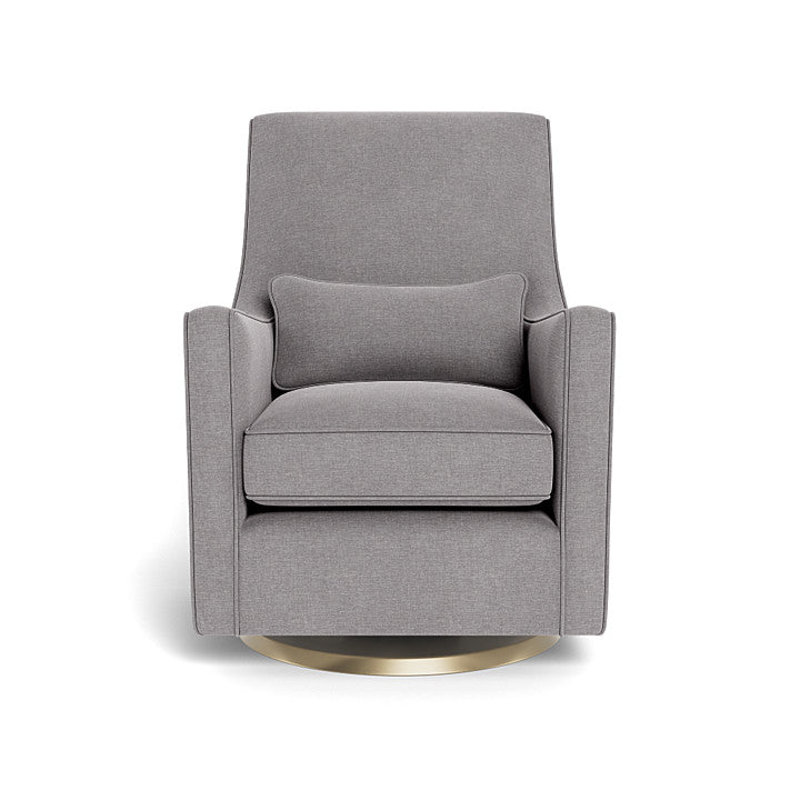 Monte design - Luca Glider - Performance Heathered-Monte design, Gold Swivel-Monte design, Pebble Grey-Monte design image