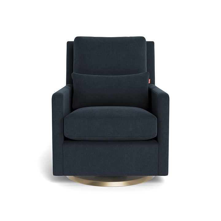 Monte design - Como Glider - Performance Heathered-Monte design, Gold Swivel-Monte design, Deep Navy-Monte design image