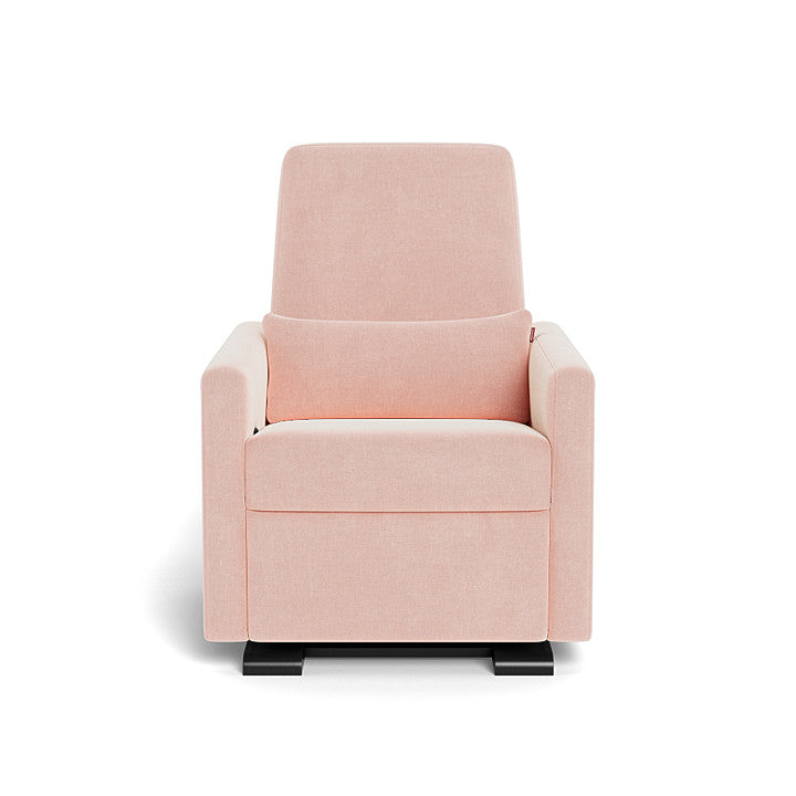 Monte design - Grano Glider Recliner - Performance Heathered-Monte design, Espresso, Petal Pink-Monte design image