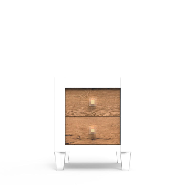 Romina - Millenario Nightstand - Solid White-Romina image