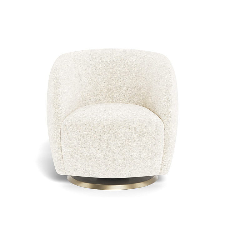 Monte design - Gem Swivel Glider - Performance Faux Sheepskin-Monte design, Gold Swivel-Monte design, Faux Sheepskin-Monte design image