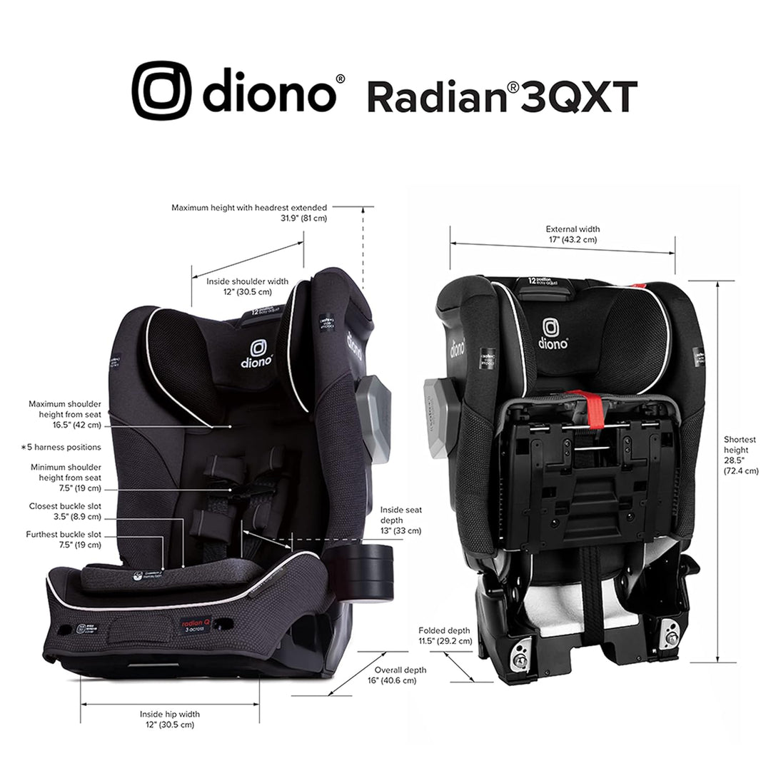 Diono - Radian 3QXT Latch All-in-One Convertible Car Seat image 3