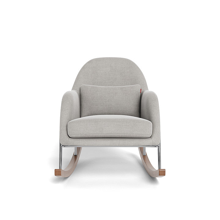 Monte design - Jackie Rocker - Chrome-Monte design, Brushed Cotton-Linen-Monte design, Smoke-Monte design image