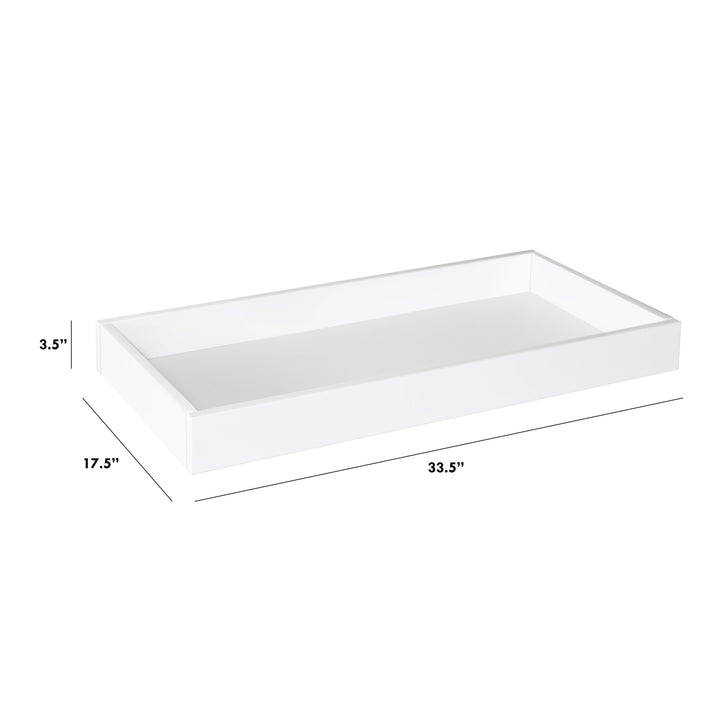Babyletto - Universal Removable Changing Tray - White-Leander image