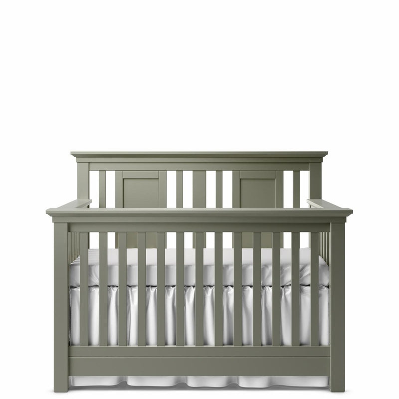Romina - Karisma Convertible Crib / Open Back - Vintage Grey-Romina image