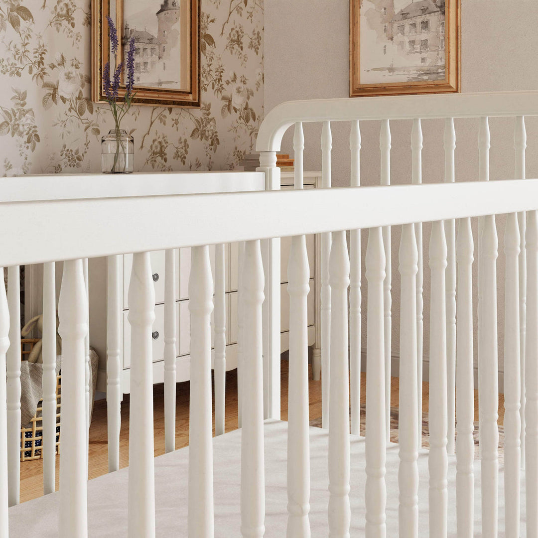 Namesake - Liberty 3-in-1 Convertible Spindle Crib with Toddler Bed Conversion Kit image 2