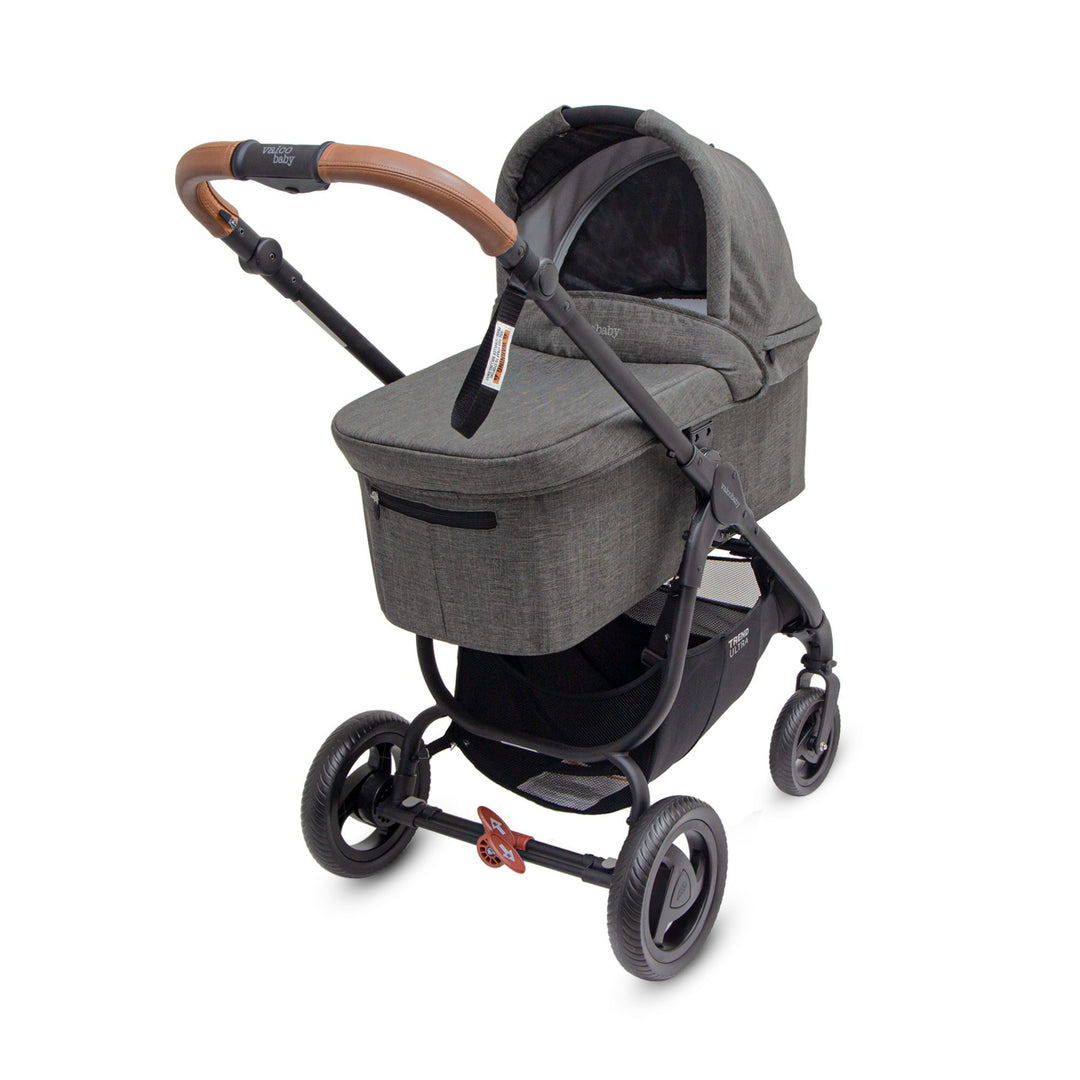 Valco Baby - Valco Duo Trend Bassinet - Ash/ Night Black-Valco Baby image
