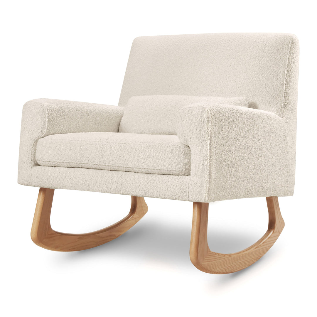 Babyletto - Sleepytime - Luxe fabric-Babyletto, Ivory Boucle with Light Legs-Babyletto image