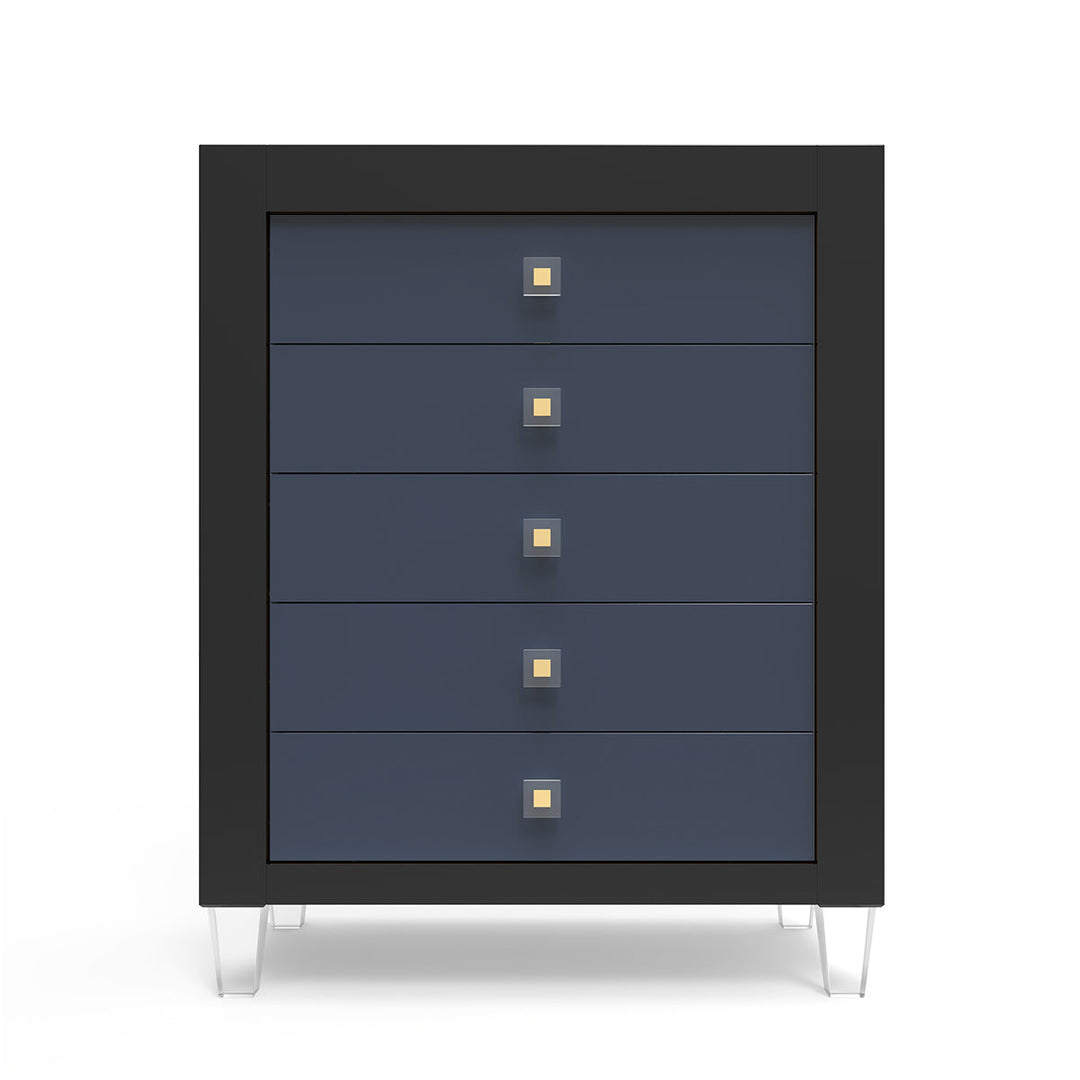 Romina - Millenario Tall Chest - Solid Black-Romina image