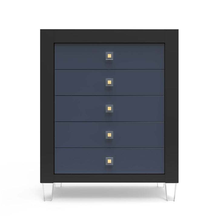 Romina - Millenario Tall Chest - Solid Black-Romina image