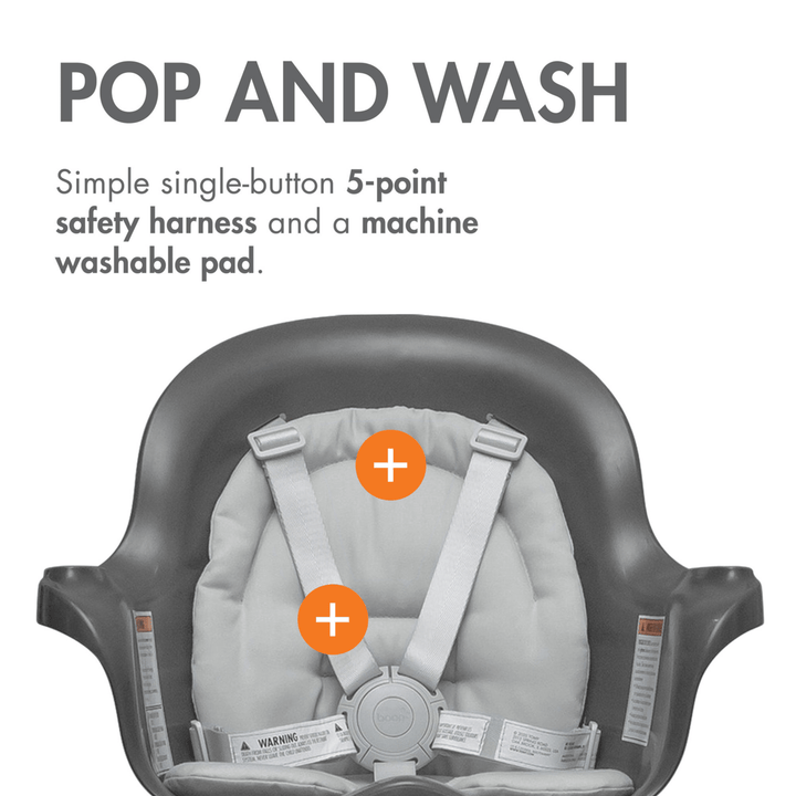 Boon - GRUB Dishwasher Safe Convertible High Chair image 2