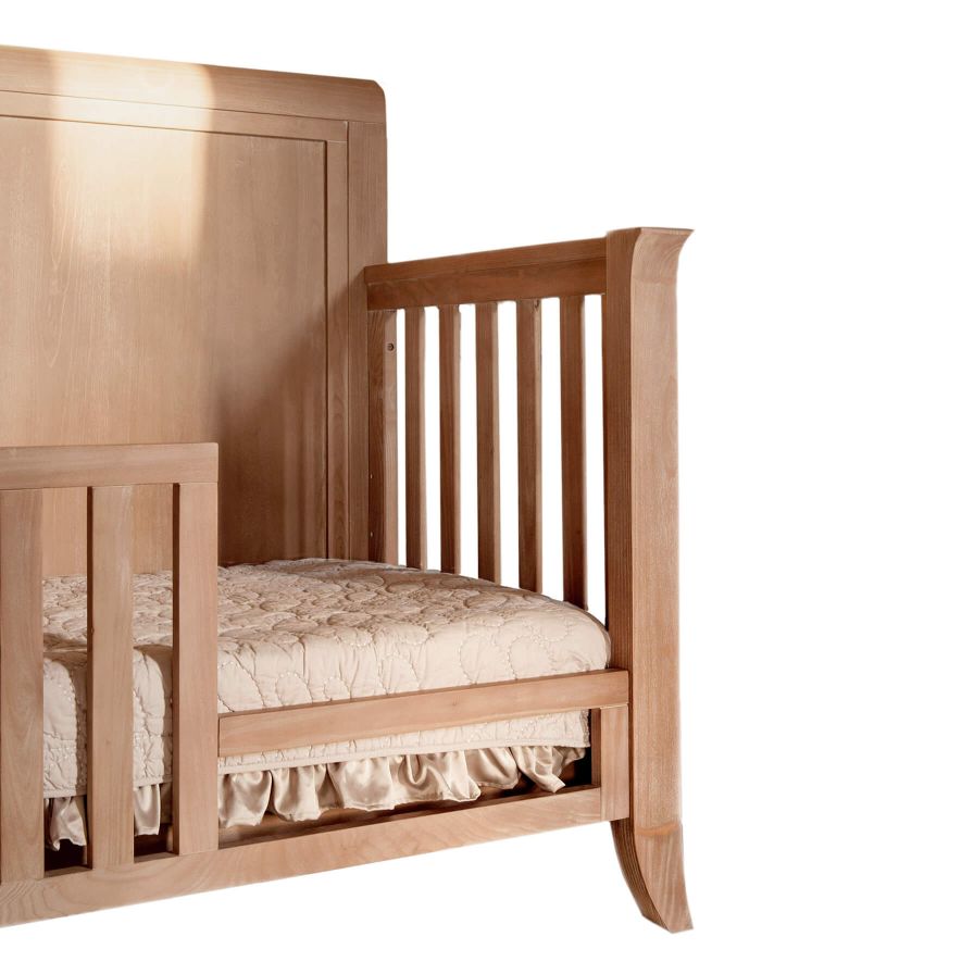 Milk Street - Cameo Sleigh Toddler Bed Conversion Kit - Toast-Milk Street image