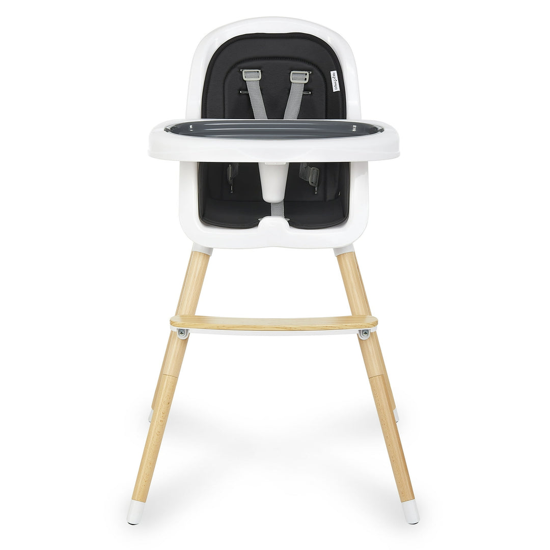 Dream on Me - Lulu 2 in 1 Highchair - Black 1 image