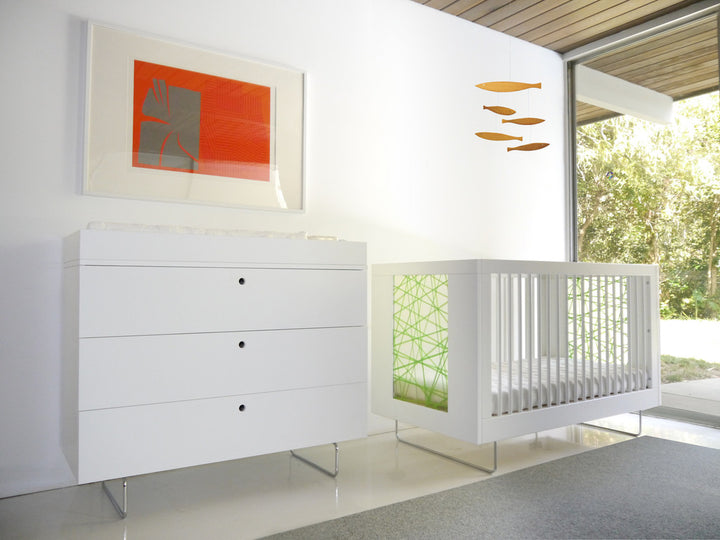 Spot on Square - Alto Crib - Green Strands image