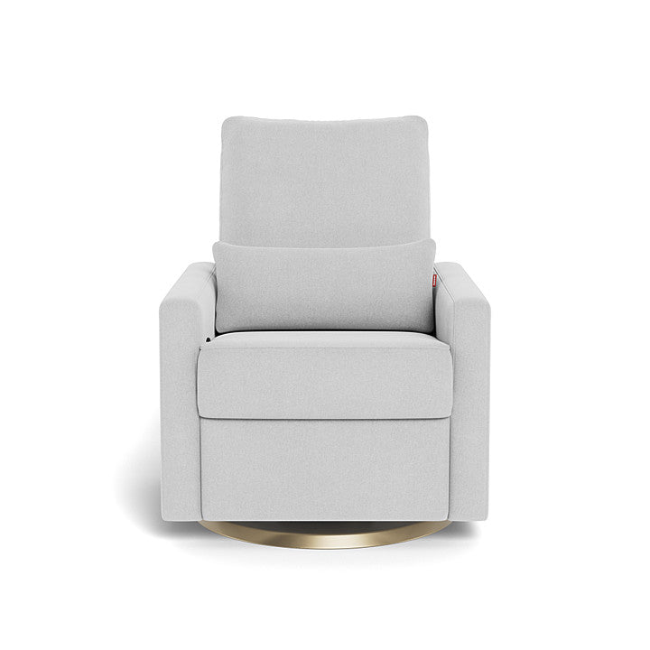 Monte design - Matera Glider Recliner - Performance Heathered-Monte design, Gold Swivel-Monte design, Ash-Monte design image