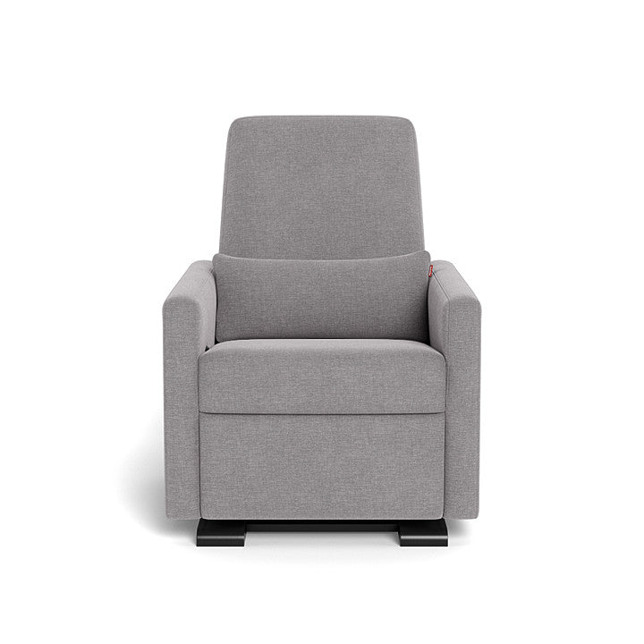 Monte design - Grano Glider Recliner - Performance Heathered-Monte design, Espresso, Pebble Grey-Monte design image
