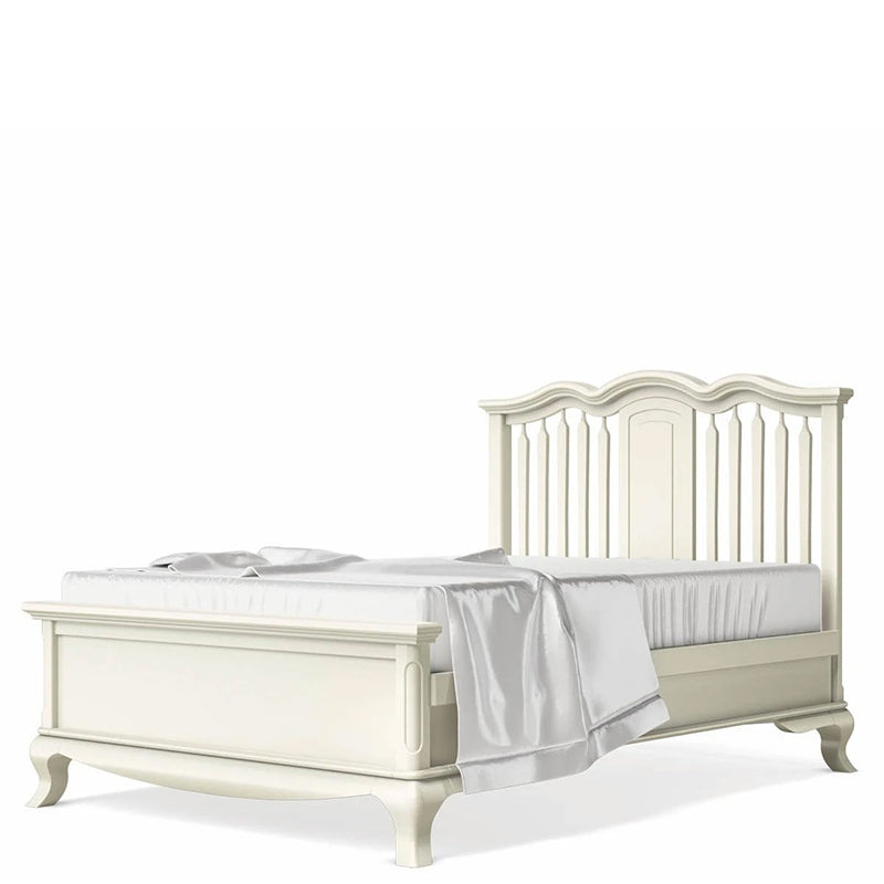 Romina - Cleopatra Full Bed - Bianco Satinato-Romina image