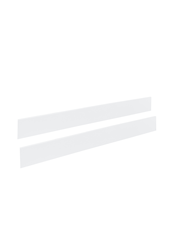 Natart - Taylor Double Bed Conversion Rails - White 1 image