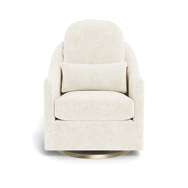 Monte design - Nessa Glider - Performance Faux Sheepskin-Monte design, Gold Swivel-Monte design, Faux Sheepskin-Monte design image