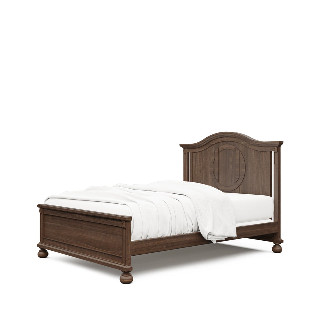 Romina - Dakota Full Bed / Solid Back - Nocello-Silva Furniture image