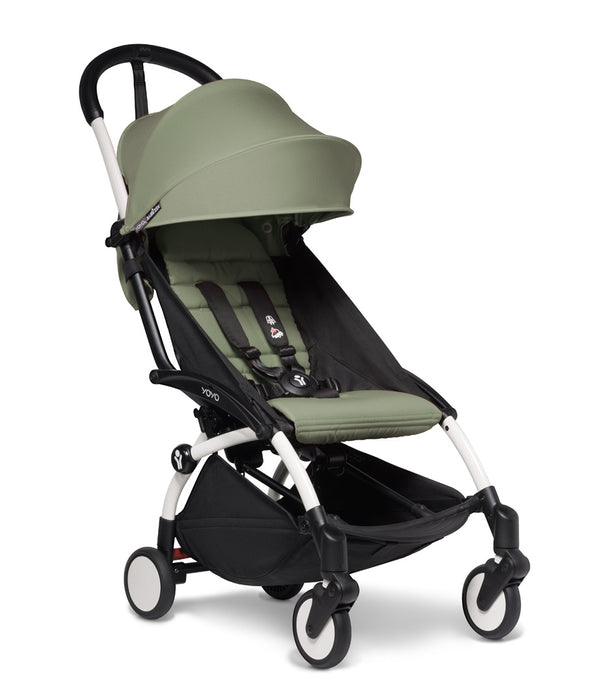 Babyzen - Yoyo - White-Frame, Olive-Babyzen image