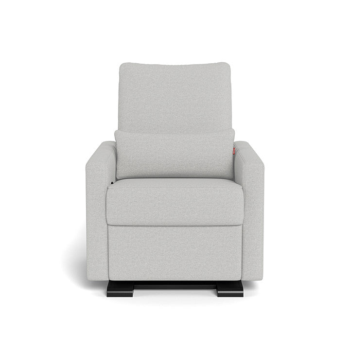 Monte design - Matera Glider Recliner - Performance Heathered-Monte design, Espresso, Fog grey-Monte design image