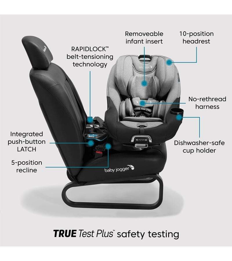 Baby Jogger - City Turn Rotating Convertible Car Seat image 4