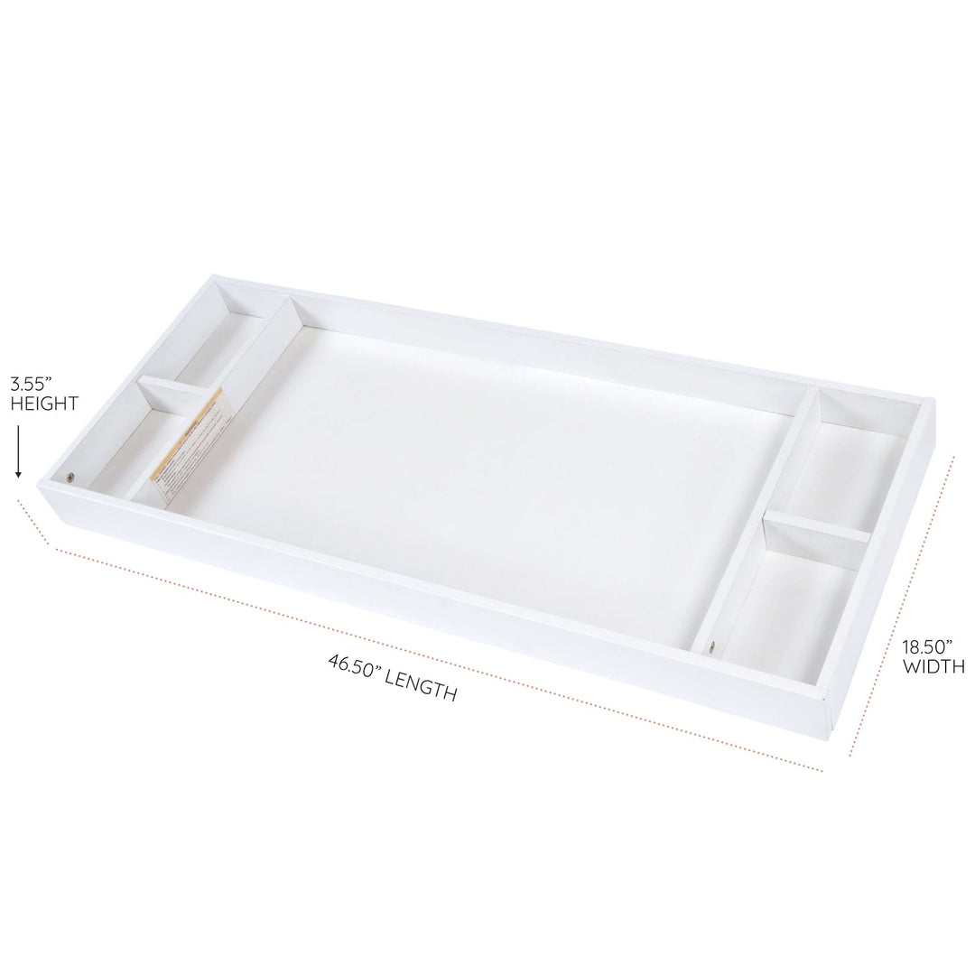 Dadada - Changing Tray for Soho and Chicago Dressers - White 1 image