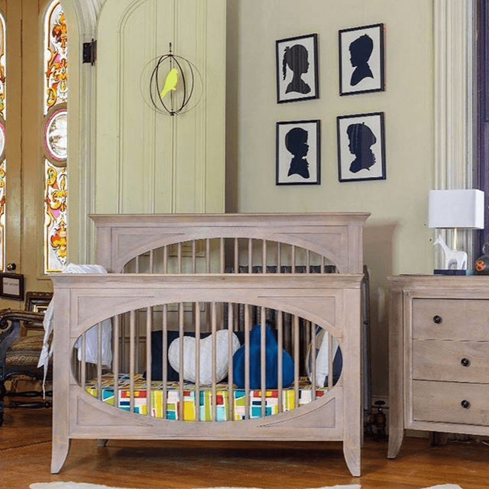 Milk Street - Cameo Oval 4-in-1 Convertible Crib image 2