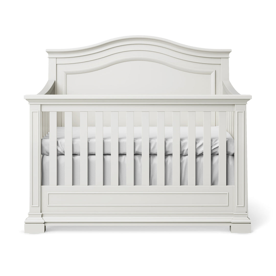 Silva Furniture - Jordan Convertible Crib - White-Leander image