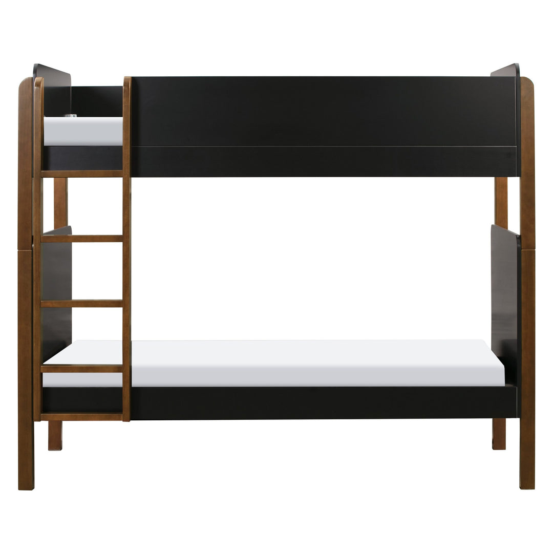 Babyletto - Tiptoe Bunkbed - Black/Natural Walnut-Babyletto image