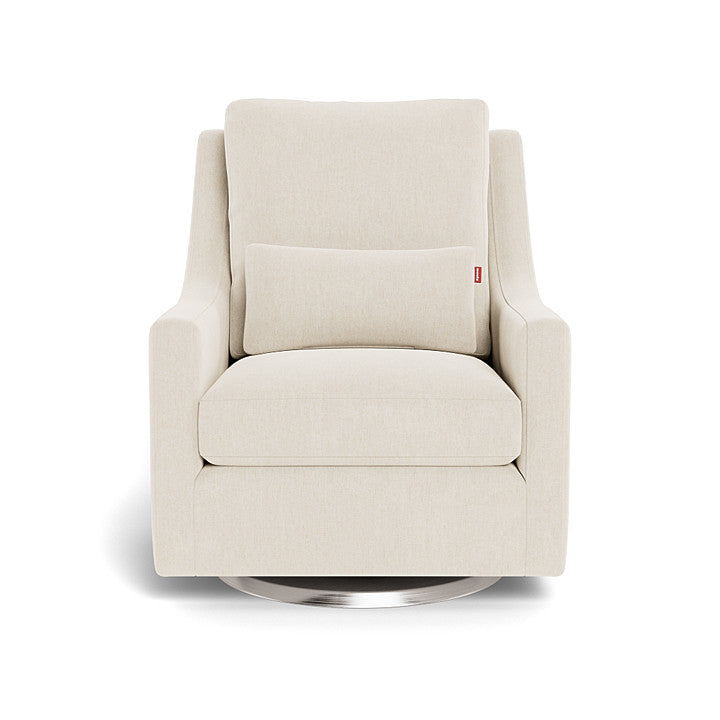 Monte design - Vera Glider - Performance Heathered-Monte design, Brushed Steel Swivel-Monte design, Dune-Monte design image