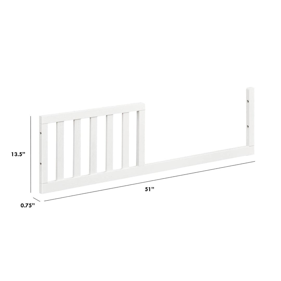 Namesake - Foothill Toddler Bed Conversion Kit - Warm White-Babyletto image
